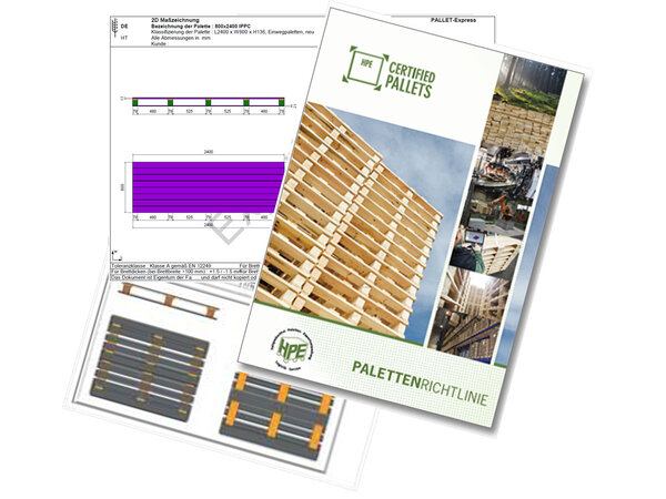 Vorgaben für die Palettenfertigung Vorgaben für die Palettenfertigung